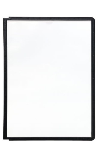 Рамка информационной панели А4 черная Durable x 2