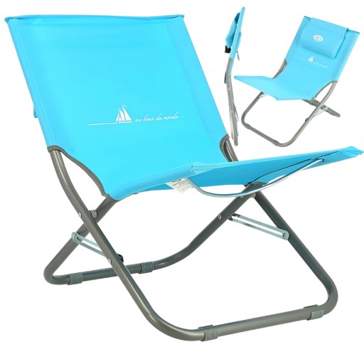 NILS Deckchair, Туристический складной пляжный стул