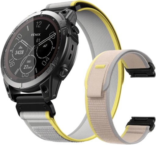 PASEK OPASKA QUICKFIT EASYFIT DO GARMIN FENIX 5 6 7 PRO SOLAR 22MM| KOLORY!
