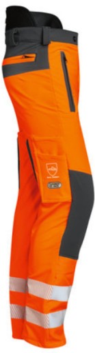 WURTH Forest Jack Красные БРЮКИ SAW стрейч 62/64