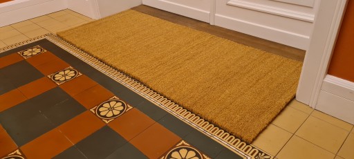 Кокосовый коврик, входной коврик, ширина 2 м.