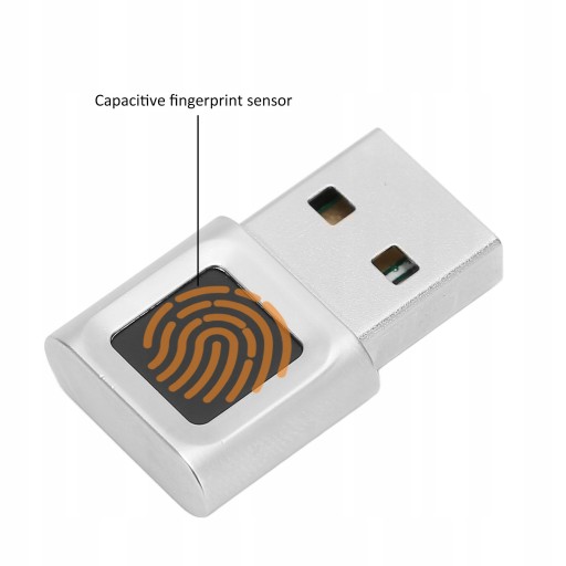 USB-считыватель отпечатков пальцев с сенсорным экраном на 360 градусов