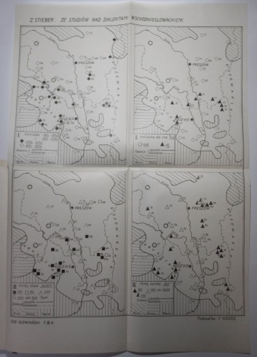 Славянский народ, Том III, 1933, ДИАЛЕКТЫ СЛАВЯНСКОГО ЯЗЫКА