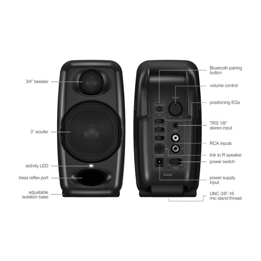 IK MULTIMEDIA ILOUD MICRO MONITOR СТУДИЙНЫЕ МОНИТОРЫ ПАРА