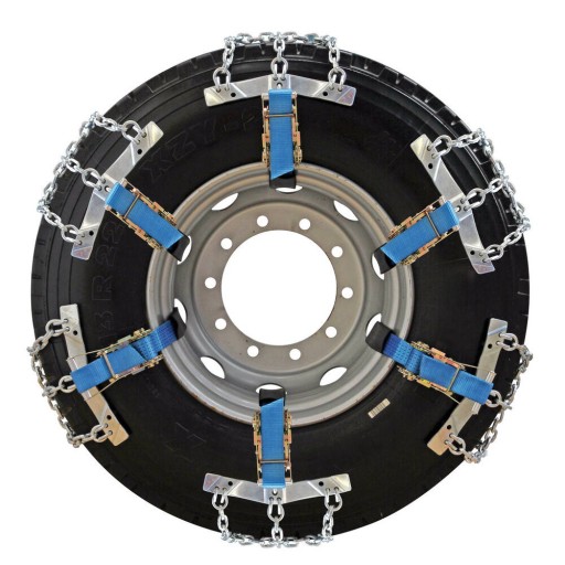 6 цепей противоскольжения TIR 295/80r22,5 305/70r22,5 + защита обода