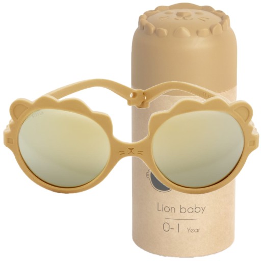 Детские солнцезащитные очки Ki ET LA KiETLA Lion Honey Honey 1-2