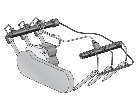 КОМПЛЕКТ YATO ДЛЯ ДИАГНОСТИКИ ПЕРЕПОЛНЕНИЯ ФОРСУНОК COMMON RAIL 31 ЭЛ.
