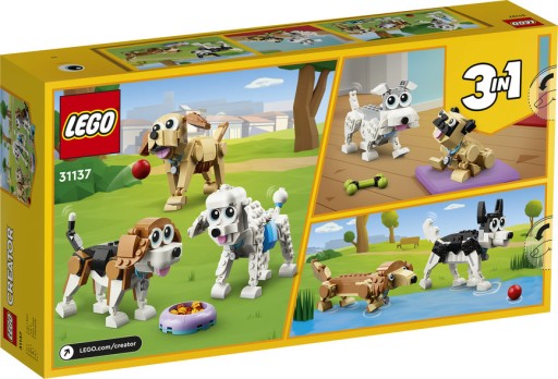 LEGO 31137 CREATOR 3IN1 МИЛЫЕ СОБАКИ