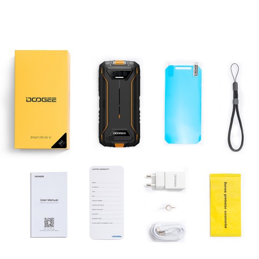 DOOGEE S41 PRO ОРАНЖЕВЫЙ 4+3/32 6300 мАч HELIO A22