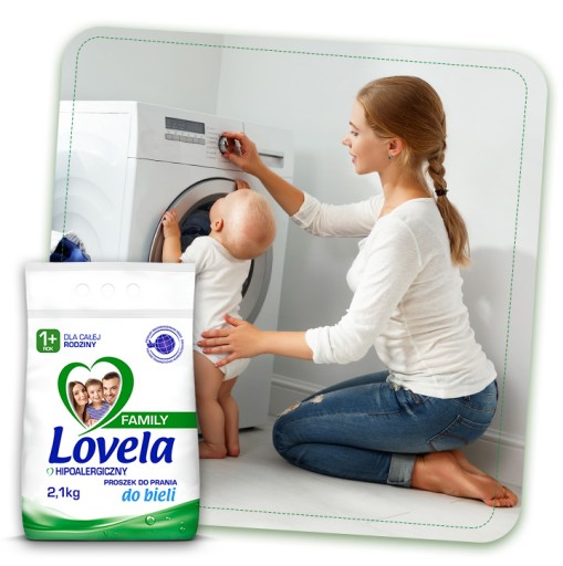 LOVELA ПОРОШОК ДЛЯ МАЛЕНЬКИХ ДЕТЕЙ Белый 6,3 кг