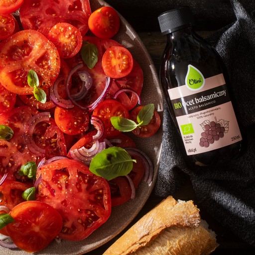 БИО 100% натуральный бальзамический уксус из Италии с глубоким вкусом Olini 250 мл