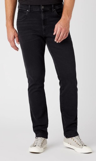 ДЖИНСЫ Wrangler TEXAS SLIM Black Crow СЕРЫЕ W31 L32