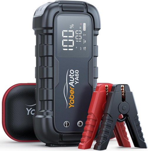 СТАРТЕР POWERBANK АВТОМОБИЛЬНЫЙ ЗАПУСК УСИЛИТЕЛЬ 6000А
