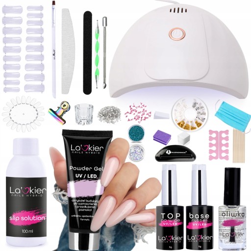 Большой набор лаков для ногтей ACRYL GEL ACRYL GEL 50 мл LAMP