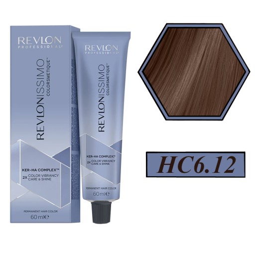 Revlon Revlonissimo Краска с высокой степенью покрытия 60 мл 6.12