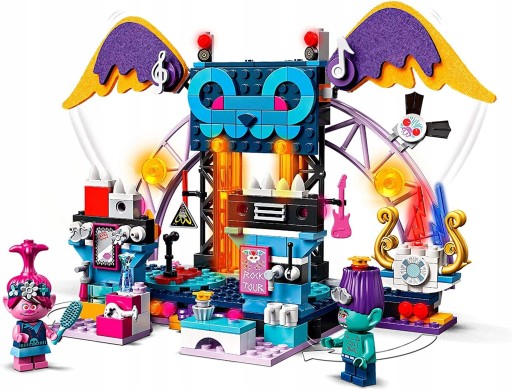 LEGO Trolls 41254 КОНЦЕРТ В ВУЛКАНО-РОК-СИТИ