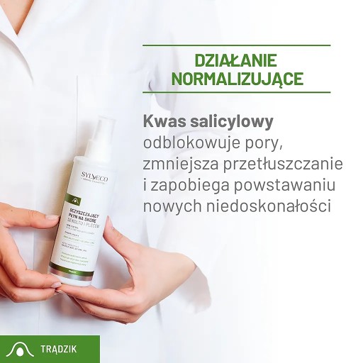 SYLVECO DERMO Oczyszczający Płyn na Skórę Dekoltu i Pleców na Trądzik 200ml
