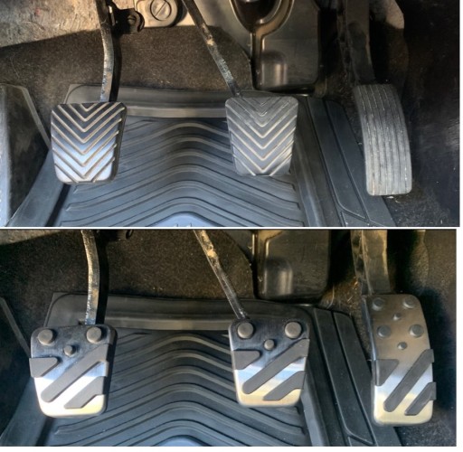 Накладки на педали Mitsubishi ASX 2010+