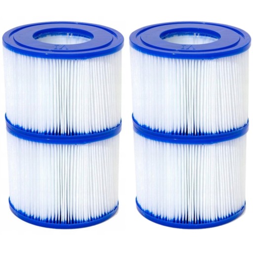 8x Filtry do pompy basenu JACUZZI LAY Z SPA Bestway 60311 typ VI Lay-Z-SPA