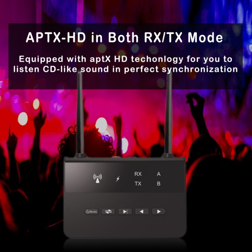 Приемник передатчика BT 5.0 для телевизора, наушники APTX-HD