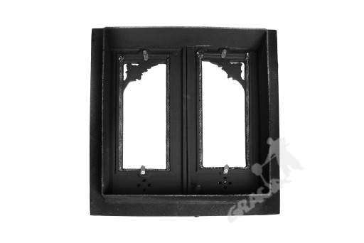ДВЕРЬ D3 - 43X41 СМ+ТЕРМ 500C ЧУГУННАЯ ДВЕРЬ ПЕЧИ