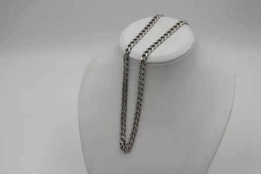 МУЖСКАЯ СЕРЕБРЯНАЯ ЦЕПЬ 55 СМ -925- PANCER