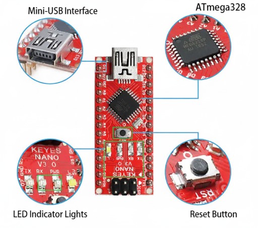 ProRock Scratch Arduino Nano ATmega3 STEAM