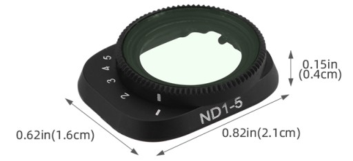 Серый фильтр с регулировкой DJI Mini 3 Pro ND32-ND512