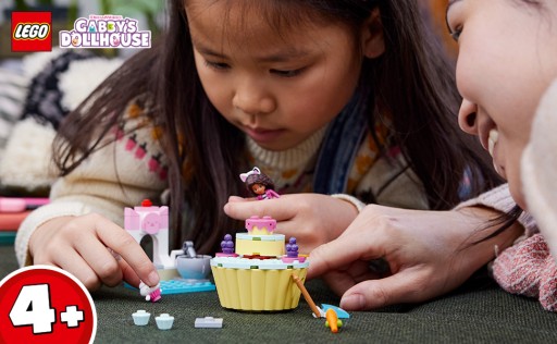 LEGO ТОРТ ВЫПЕЧКА ТОРТА ГАБИ ГАББИС КУКОЛЬНЫЙ ДОМИК ДЕТСКИЕ БЛОКИ ПОДАРОК