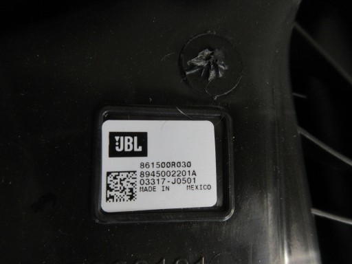 RAV4 IV LIFT 16-18 САБВУФЕР JBL 03317-J0501