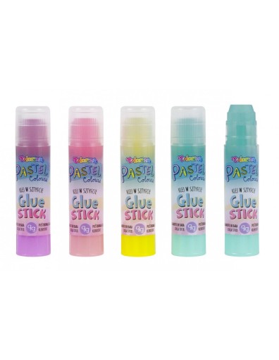 COLORINO ШКОЛЬНЫЙ КЛЕЙ-СТЕКЛО 9G ПАСТЕЛЬ 1 шт.