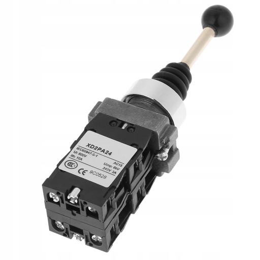 XD2PA24CR 10A, 6 кВ ДЖОЙСТИК, 4 ПОЛОЖЕНИЯ, ВОЗВРАТ