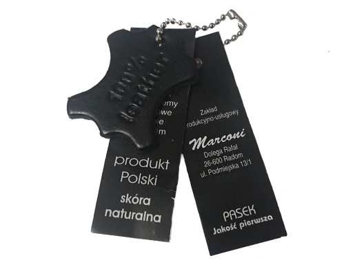 Wojskowy SKÓRZANY Pasek OFICERSKI 4,5cm Jeans Mundur CZARNY
