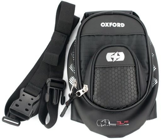 СУМКА ДЛЯ НОГ OXFORD CLIP-ON L1R BLACK (