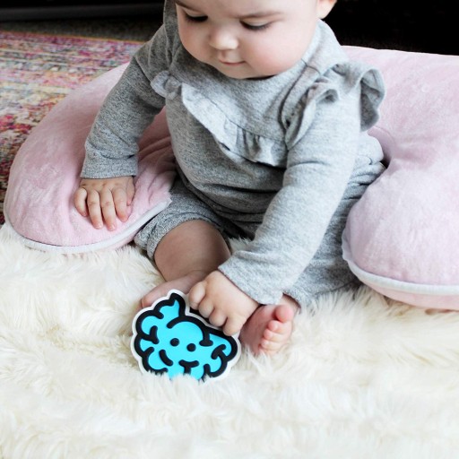 The Brain Teether Gryzak Mózg sylikon Pomarańczowy
