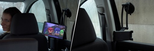 АЛЮМИНИЕВЫЙ ПРОЧНЫЙ АВТОДЕРЖАТЕЛЬ ДЛЯ ПЛАНШЕТА И АВТОТЕЛЕФОНА С ПРИСОСКОЙ
