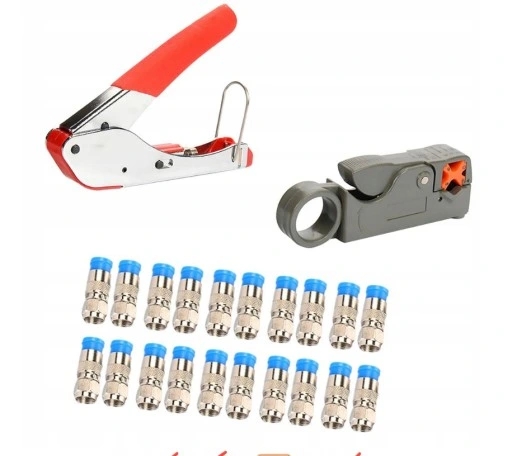 Компрессионные клещи 20x F Plug RG-6