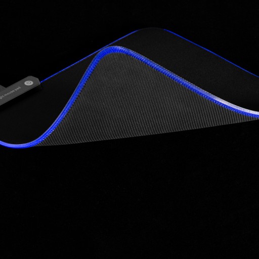 ИГРОВОЙ КОВРИК ДЛЯ МЫШИ СО СВЕТОДИОДНОЙ RGB ПОДСВЕТКОЙ