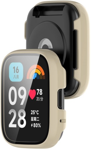 ETUI OCHRONNE + SZKŁO HARTOWANE 2w1 DO XIAOMI REDMI WATCH 3 ACTIVE | KOLORY
