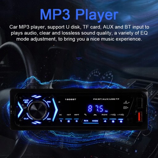 Автомобильный многофункциональный MP3 BT-плеер