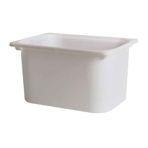 IKEA TROFAST Pojemnik na zabawki biały 42x30x23cm
