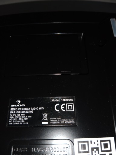 Сетевое радио DAB+, FM Auna Dreamee DAB+