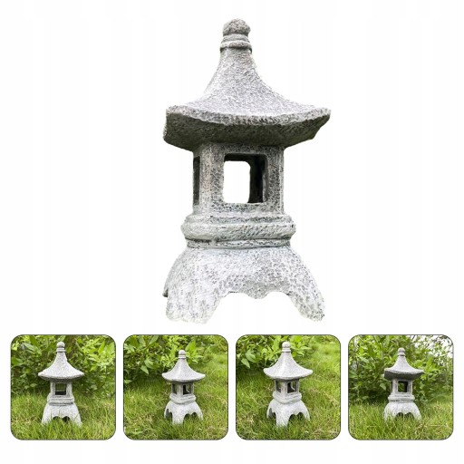 1pc Mikro krajobraz figurka Pagoda statua małe