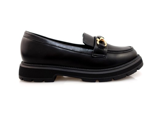 DZIECIĘCE LOAFERSY MOKASYNY PÓŁBUTY Z KLAMRĄ 31