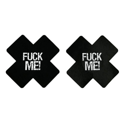Women Invisible Nipple Cover Letter Print Breast