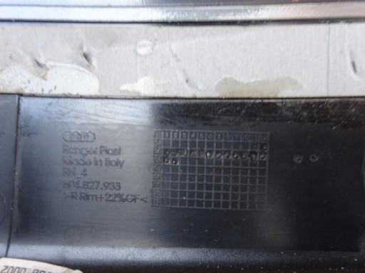 AUDI A3 8P 8P4 5D SPORTBACK AERULAR СПОЙЛЕР ЗАДНИЙ СТОП-ФОН S-LINE 8P4827933