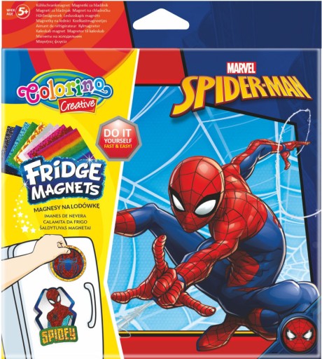 MAGNESY NA LODÓWKĘ MARVEL SPIDERMAN ZESTAW 1