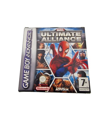 GAME BOY ADVANCE MARVEL ULTIMATE ALLIANCE ORIGINAL