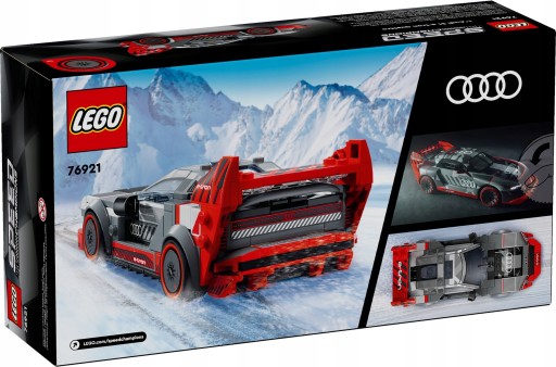 Конструктор LEGO SPEED CHAMPIONS 76921 RACING AUDI S1 E-TRON QUATTRO