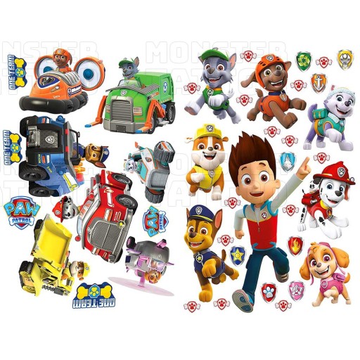 МОЮЩИЕСЯ ВРЕМЕННЫЕ ТАТУ ДЛЯ ДЕТЕЙ PAW PATROL ОРИГИНАЛЬНЫЕ ДИЗАЙНЫ